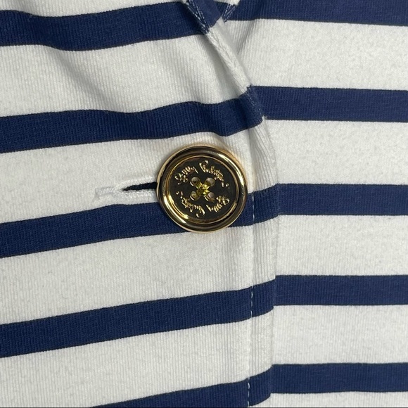 Lilly Pulitzer Striped Single Button Lightweight casual Jacket - Picture 4 of 9